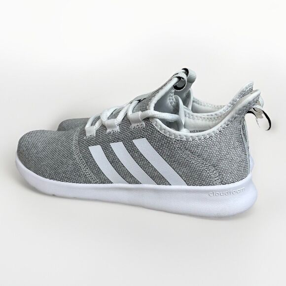 Adidas Cloudfoam Pure 2.0 Women’s Running Jog Shoes H04756 White/Grey Size 8 New - Picture 4 of 10